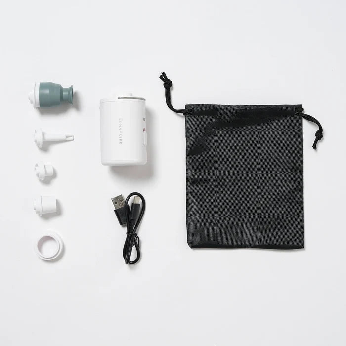 White Electric Pump