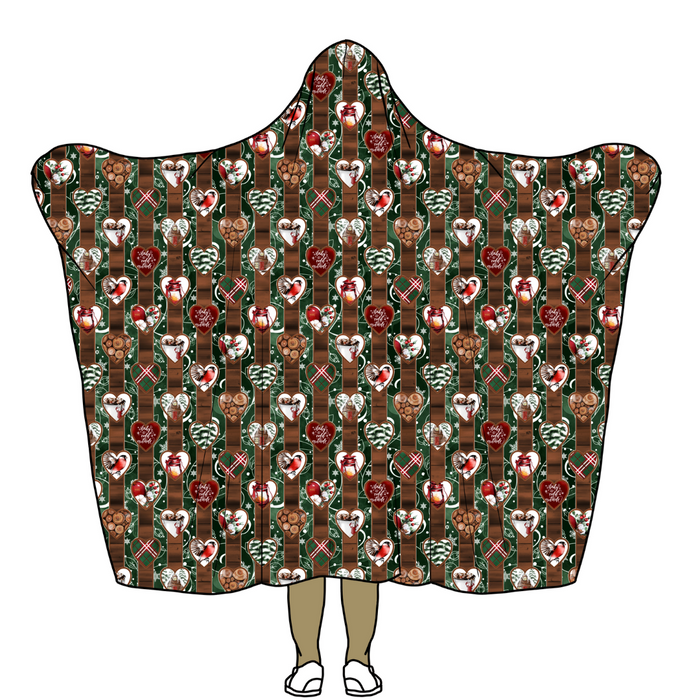 WINTER HEARTS blankets