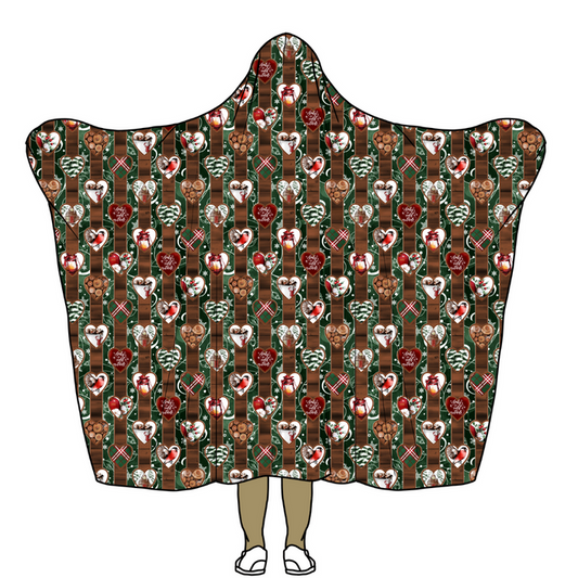 WINTER HEARTS blankets