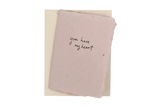 You Have My Heart Card