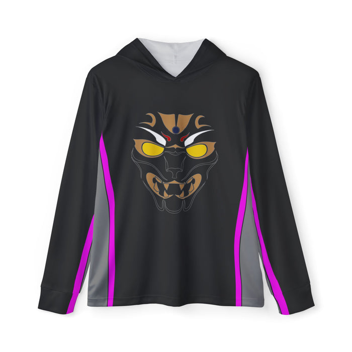 Zen Aku Dark Wolf Hoodie (Full Print) Lightweight, Breathable, workout, pull over, fitness Hoodie Super Sentai Custom
