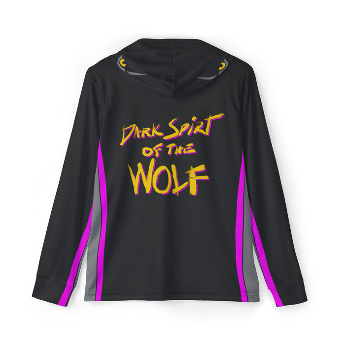 Zen Aku Dark Wolf Hoodie (Full Print) Lightweight, Breathable, workout, pull over, fitness Hoodie Super Sentai Custom