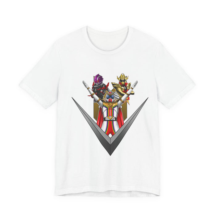 Zenkai Tee Super Sentai T Shirt Custom Graphic Art Cosplay Shirts Rangers Retro Vintage 90s