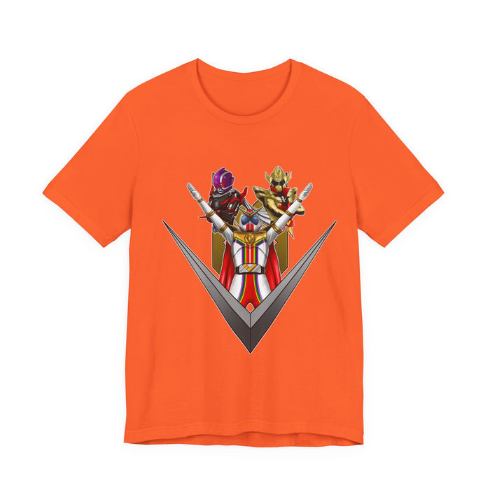 Zenkai Tee Super Sentai T Shirt Custom Graphic Art Cosplay Shirts Rangers Retro Vintage 90s
