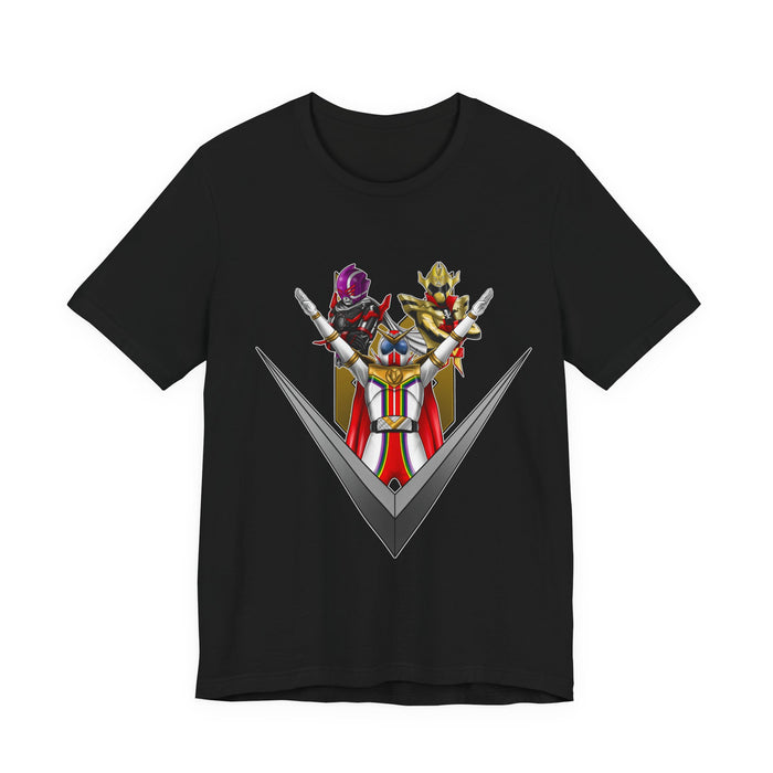 Zenkai Tee Super Sentai T Shirt Custom Graphic Art Cosplay Shirts Rangers Retro Vintage 90s