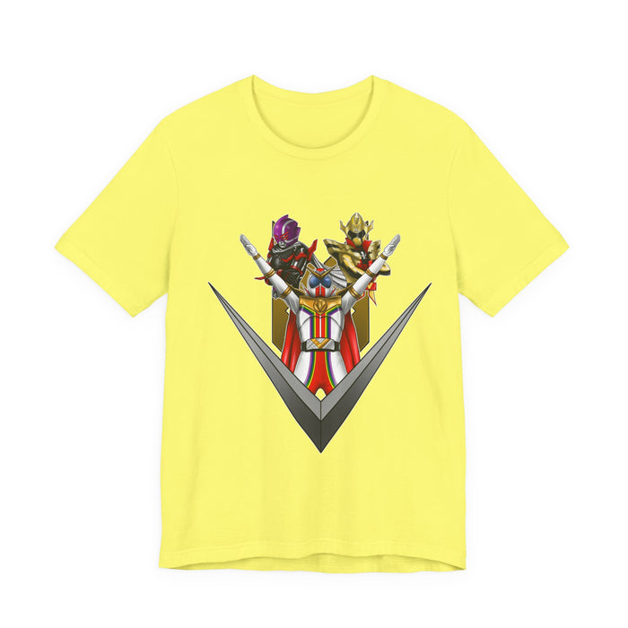 Zenkai Tee Super Sentai T Shirt Custom Graphic Art Cosplay Shirts Rangers Retro Vintage 90s