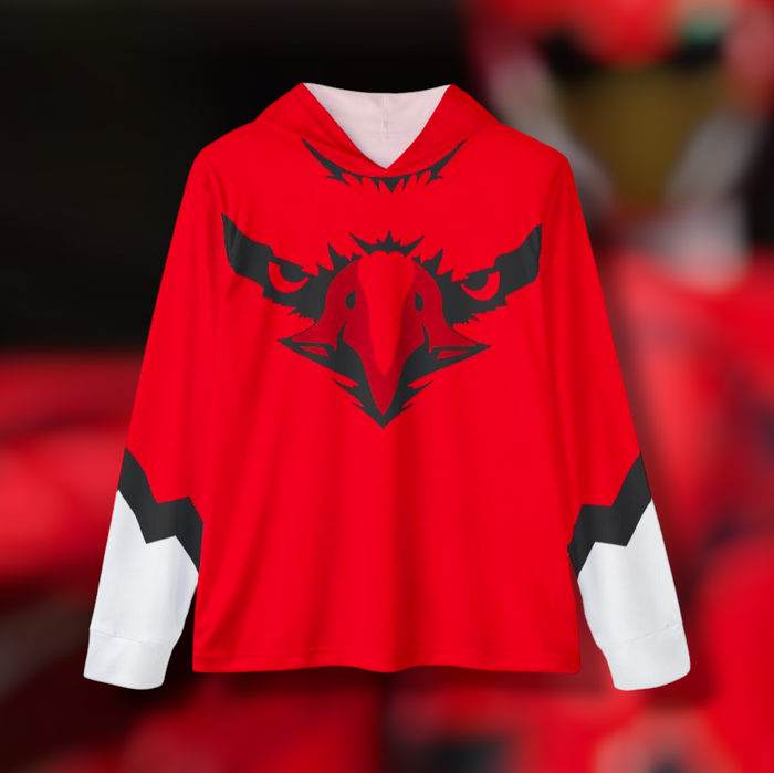 Zyuohger Zyuoh Eagle Hoodie (Full Print) Lightweight, Breathable, workout, pull over, fitness Hoodie Super Sentai Custom