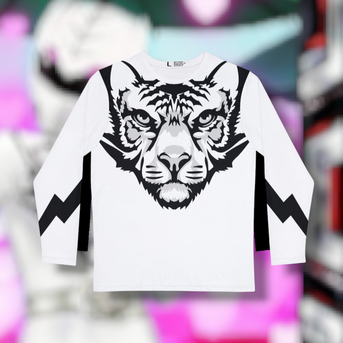 Zyuohger Zyuoh Tiger Long Sleeve Shirt (Full Print) Custom Graphic Art Cosplay Shirts Rangers Retro Vintage 90s