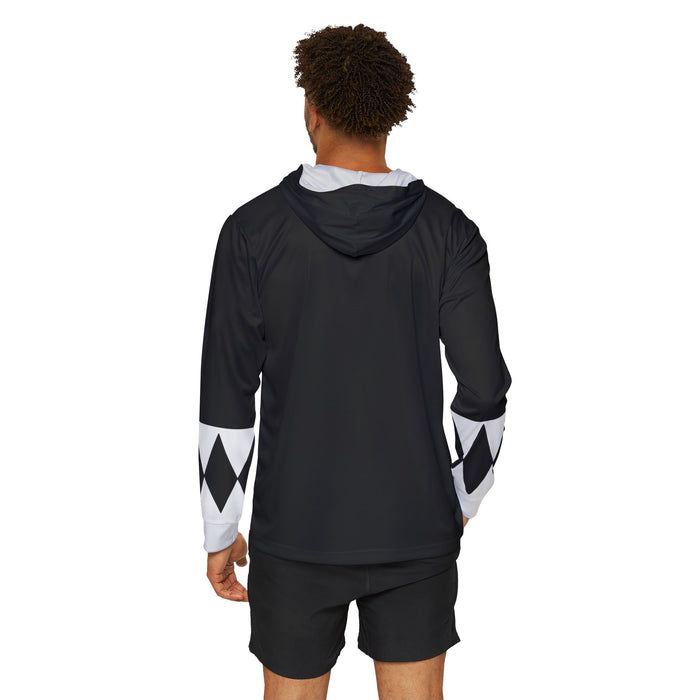 Zyuranger Black Mammoth Hoodie (Full Print) Super Sentai Lightweight, Breathable, workout, pull over, fitness Hoodie Super Sentai Custom