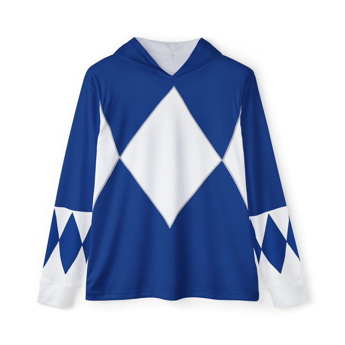 Zyuranger Blue Hoodie (Full Print) Super Sentai Lightweight, Breathable, workout, pull over, fitness Hoodie Super Sentai Custom
