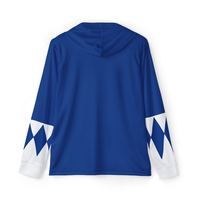 Zyuranger Blue Hoodie (Full Print) Super Sentai Lightweight, Breathable, workout, pull over, fitness Hoodie Super Sentai Custom