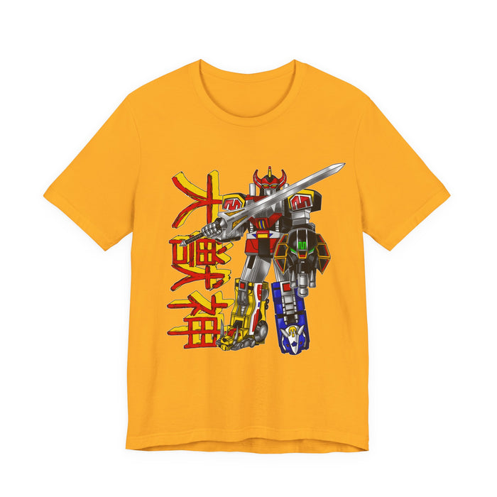 Zyuranger Daizyujin Tee Custom Graphic Art Cosplay Shirts Rangers Retro Vintage 90s