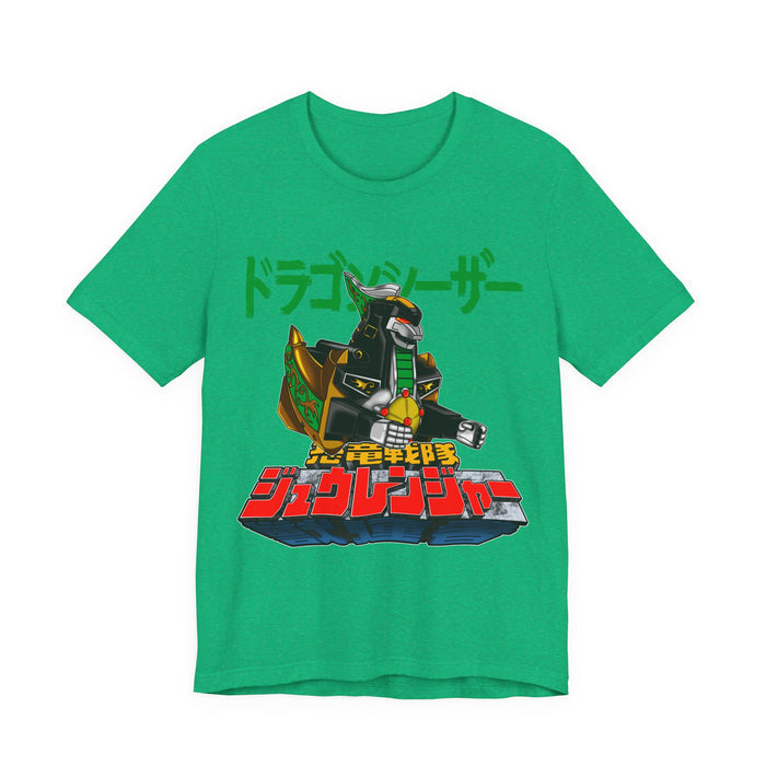 Zyuranger Dragon Ceasar Tee Super Sentai T Shirt Custom Graphic Art Cosplay Shirts Rangers Retro Vintage 90s