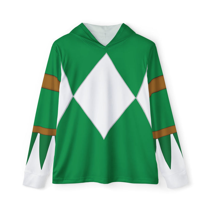 Zyuranger Green Hoodie (Full Print) Lightweight, Breathable, workout, pull over, fitness Hoodie Super Sentai Custom