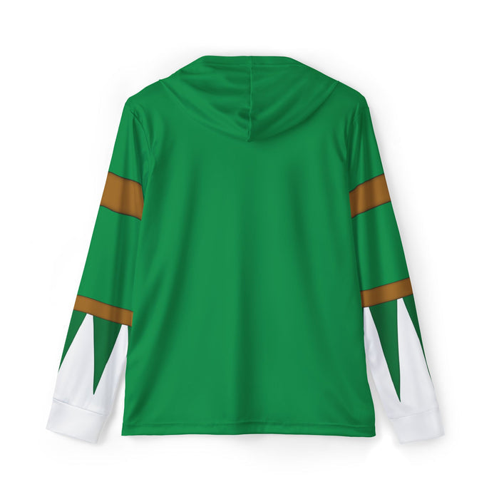 Zyuranger Green Hoodie (Full Print) Lightweight, Breathable, workout, pull over, fitness Hoodie Super Sentai Custom