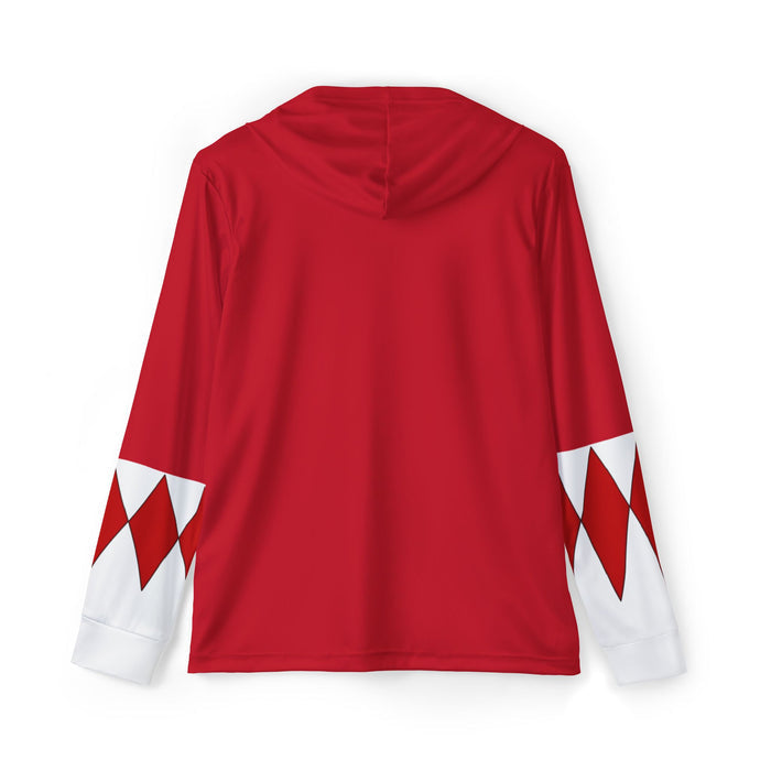 Zyuranger Red Hoodie (Full Print) Lightweight, Breathable, workout, pull over, fitness Hoodie Super Sentai Custom