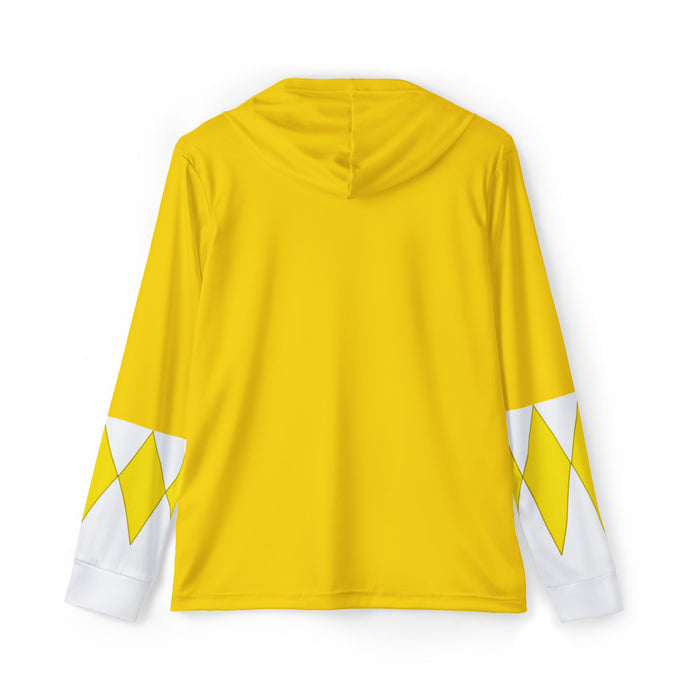 Zyuranger Yellow Hoodie (Full Print) Lightweight, Breathable, workout, pull over, fitness Hoodie Super Sentai Custom