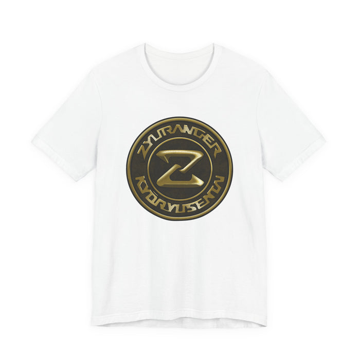 Zyurangers Logo Tee Super Sentai T Shirt Custom Graphic Art Cosplay Shirts Rangers Retro Vintage 90s