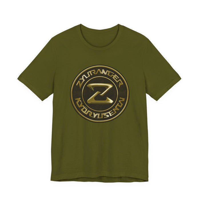 Zyurangers Logo Tee Super Sentai T Shirt Custom Graphic Art Cosplay Shirts Rangers Retro Vintage 90s