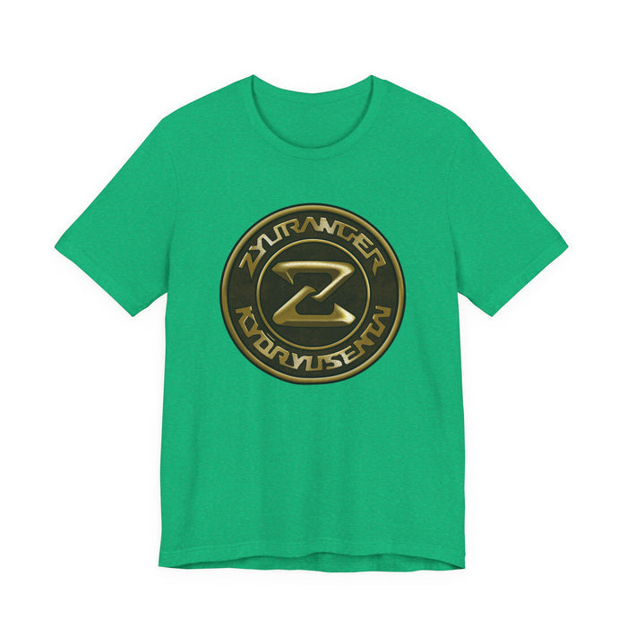 Zyurangers Logo Tee Super Sentai T Shirt Custom Graphic Art Cosplay Shirts Rangers Retro Vintage 90s