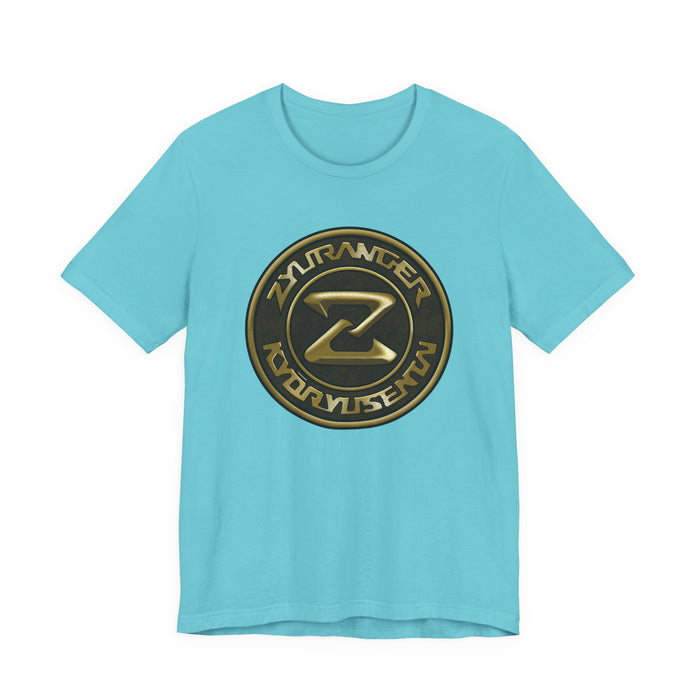Zyurangers Logo Tee Super Sentai T Shirt Custom Graphic Art Cosplay Shirts Rangers Retro Vintage 90s