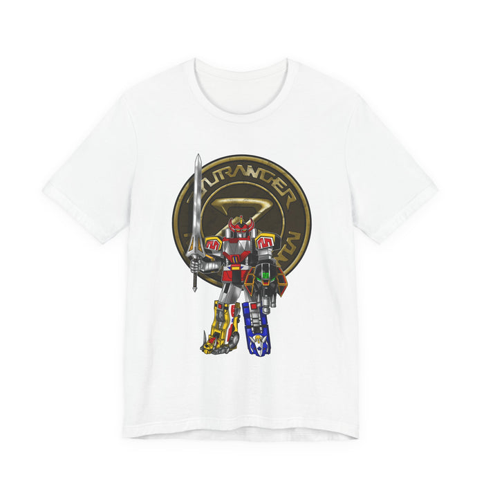 Zyurangers Mecha Tee Super Sentai T Shirt Custom Graphic Art Cosplay Shirts Rangers Retro Vintage 90s