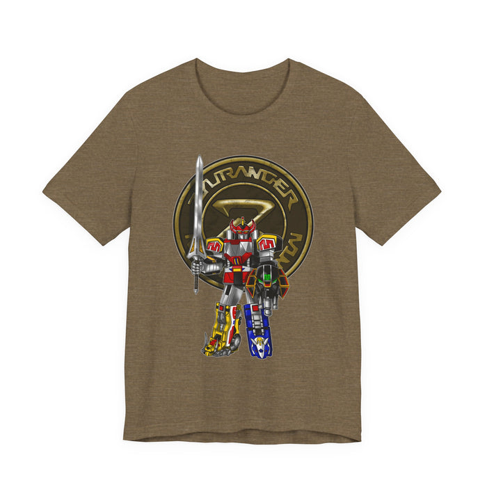 Zyurangers Mecha Tee Super Sentai T Shirt Custom Graphic Art Cosplay Shirts Rangers Retro Vintage 90s