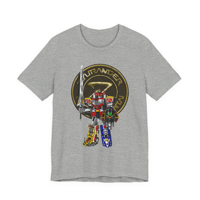 Zyurangers Mecha Tee Super Sentai T Shirt Custom Graphic Art Cosplay Shirts Rangers Retro Vintage 90s